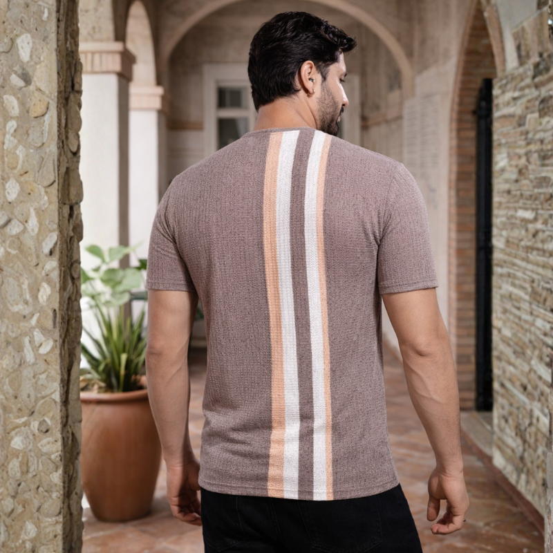 Untitled design (38) Terra Knit Signature Tee T-Shirt - Image 2